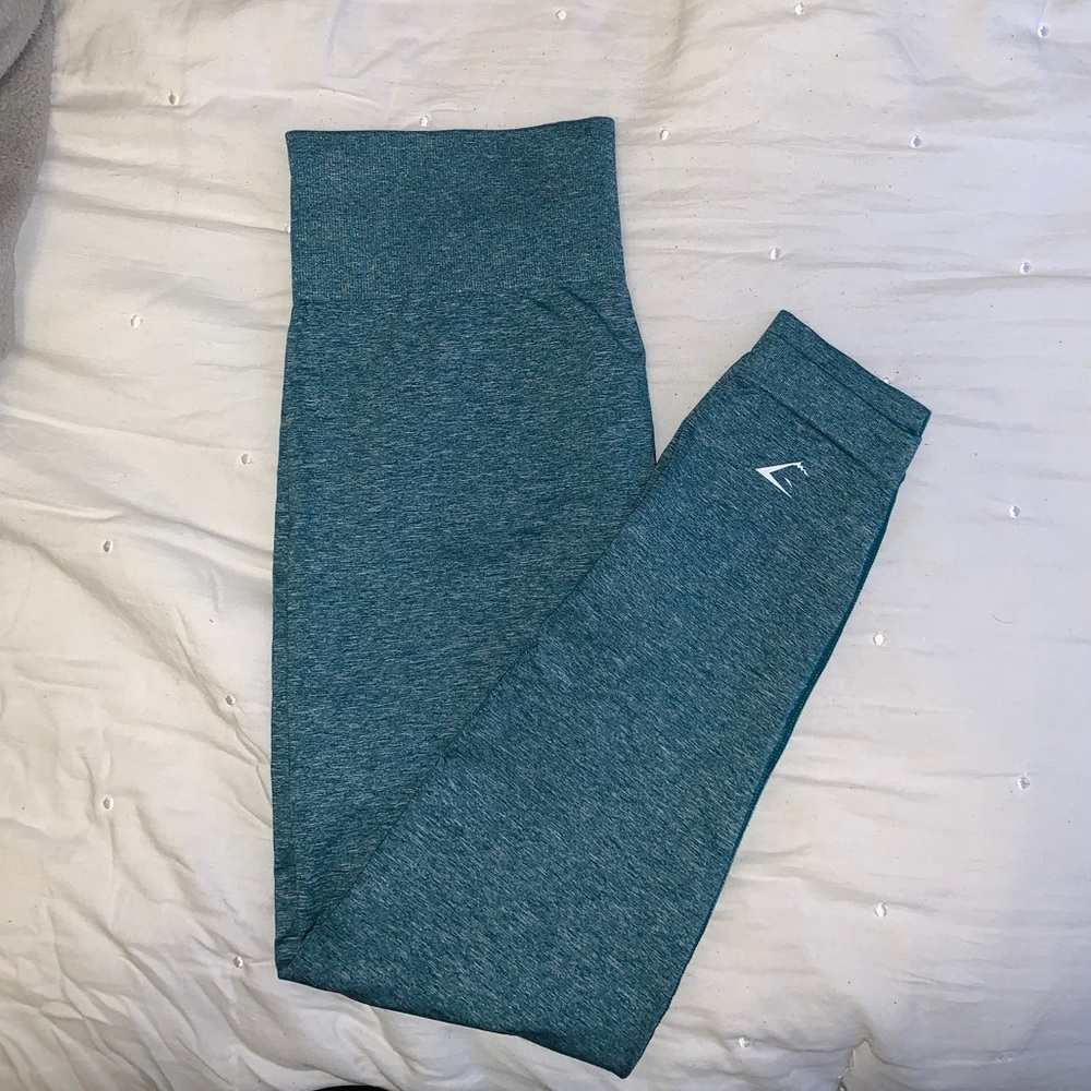 Gymshark Adapt Teal Marl Leggings